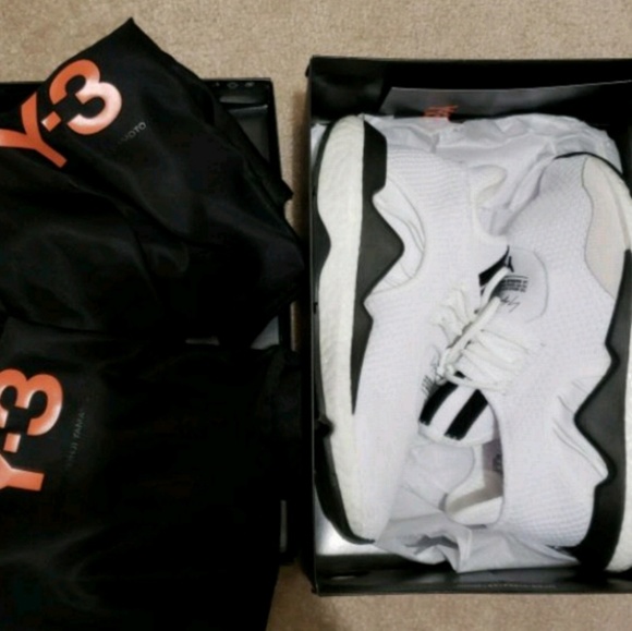 Y-3 SAIKOU (Adidas Ultraboost) white black sport - Picture 2 of 5